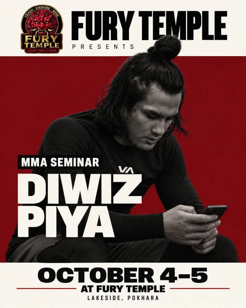 Diwiz Piya MMA seminar poster