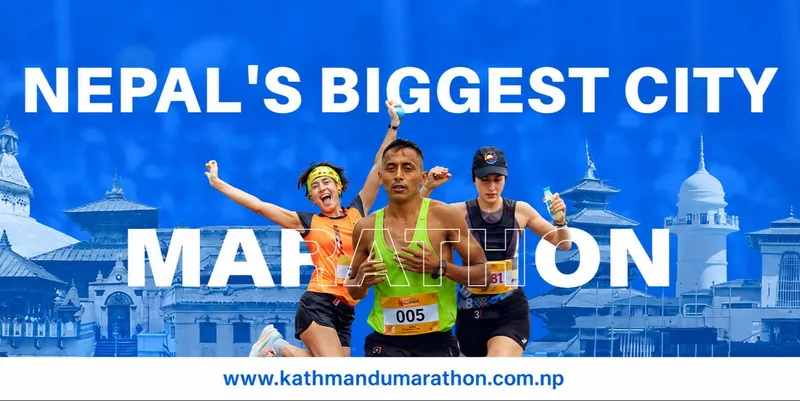 18th Kathmandu Marathon poster