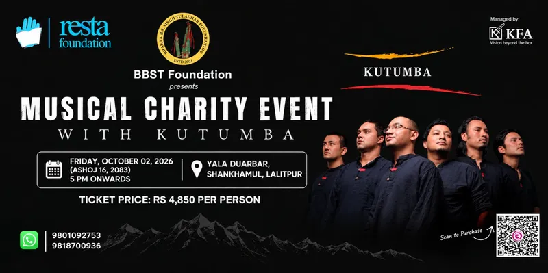 Musical Charity Event with Kutumba poster