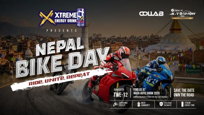 Nepal Bike Day 2026 poster