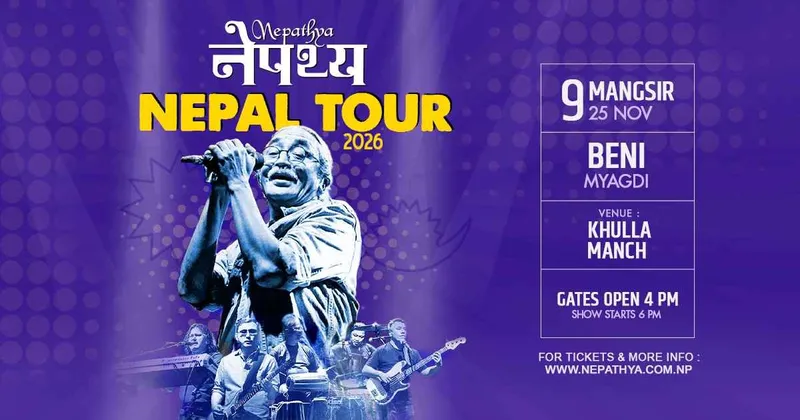 Nepathya live in Beni poster