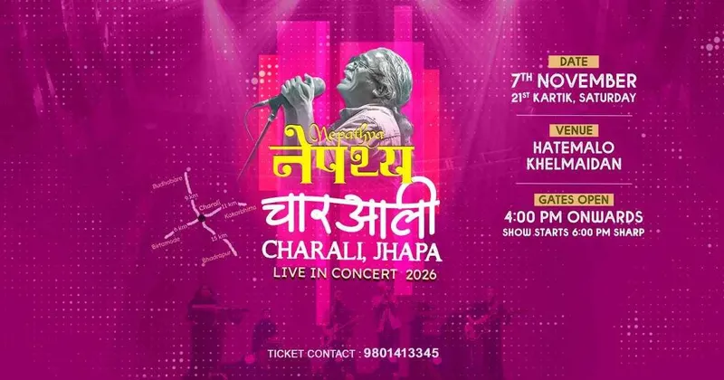 Nepathya live in Charali poster