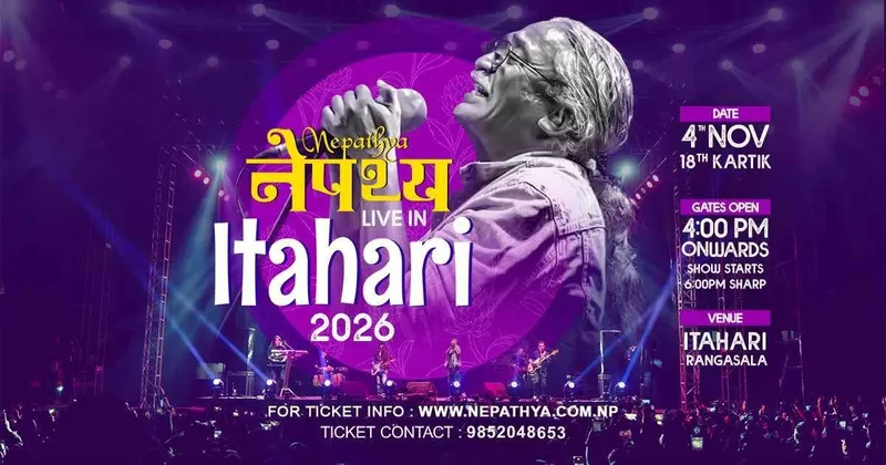 Nepathya live in Itahari poster