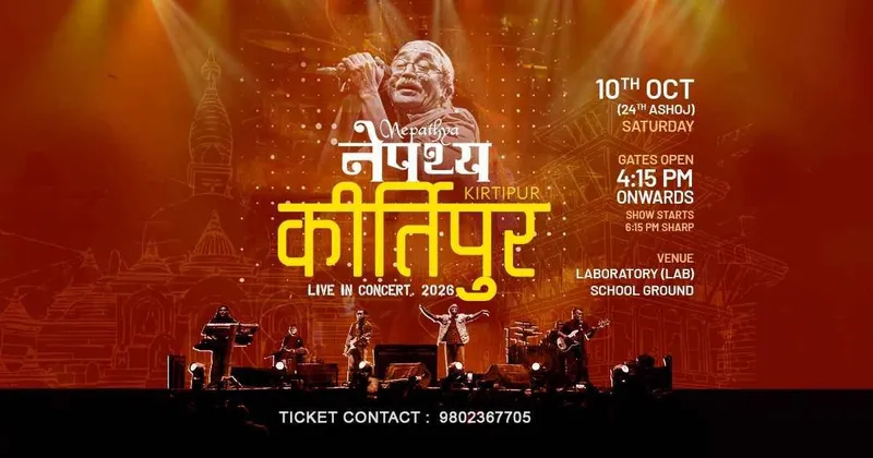 Nepathya live in Kirtipur poster