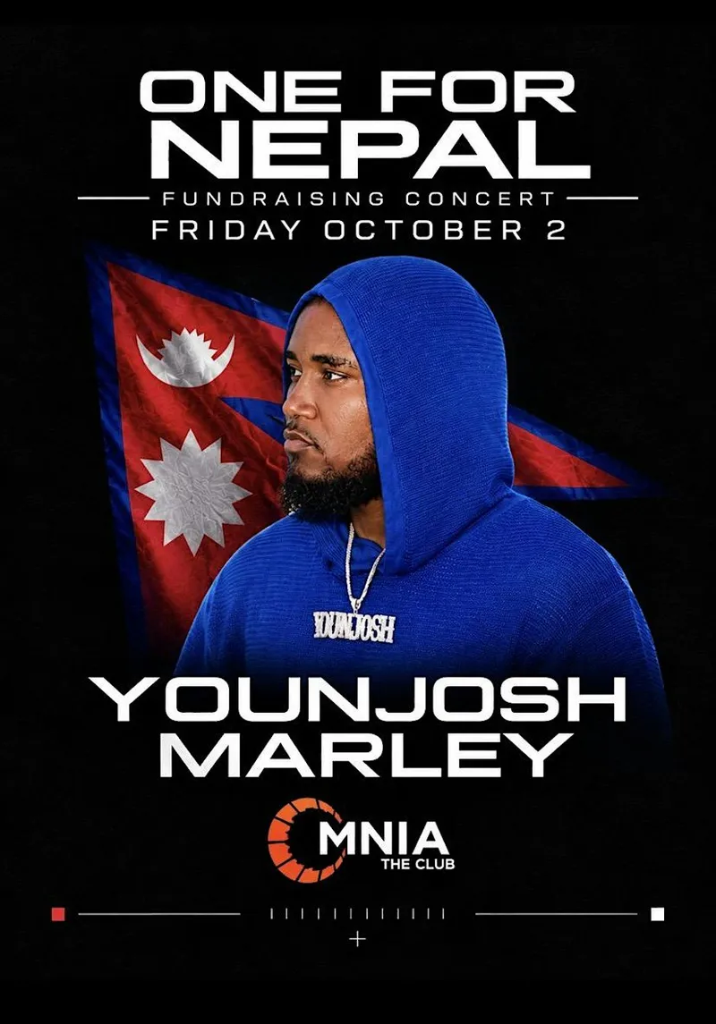One for Nepal: fundraising night with Younjosh Marley poster