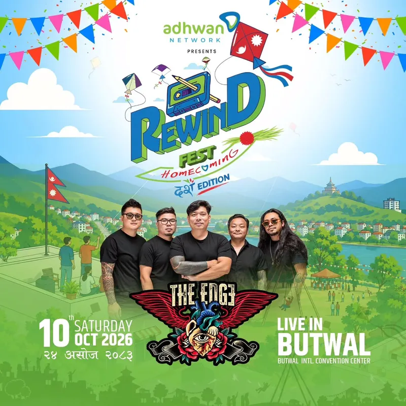 Rewind Fest: Homecoming Dashain Edition poster