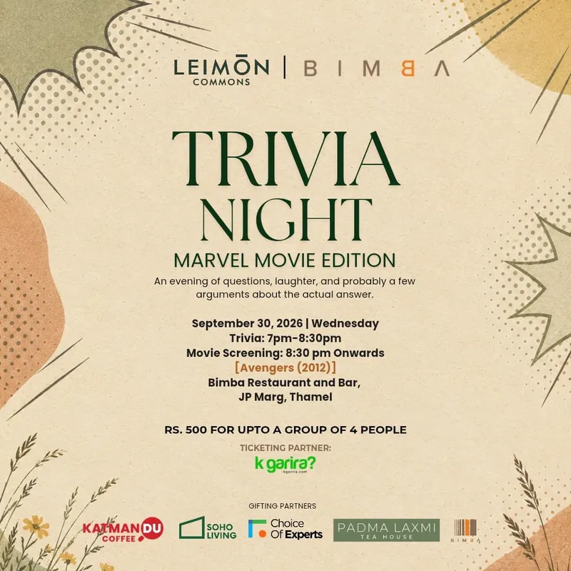 Trivia Night: Marvel Movie Edition poster